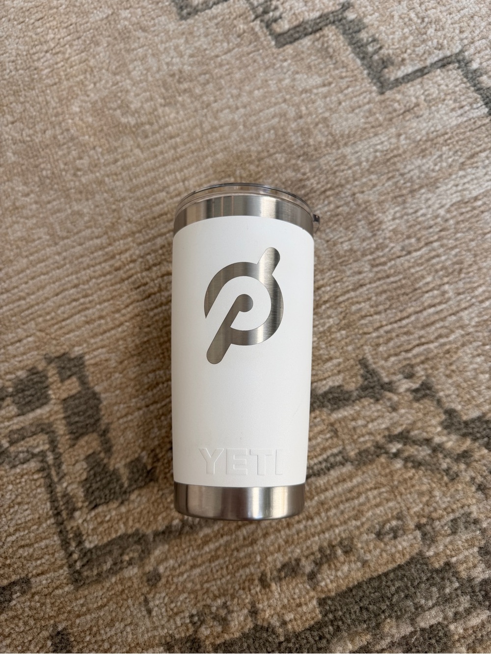 White Peloton x Yeti Mug - Picture 2 of 6